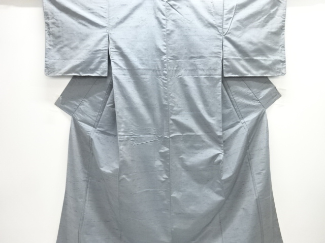 JAPANESE KIMONO / ANTIQUE KIMONO / SILK / FUSHI TSUMUGI / WOVEN MIST
